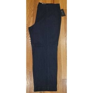 Intro Love The Fit Women Plus Size Nia Straight Leg High Rise Jeans Blue Sz 24W